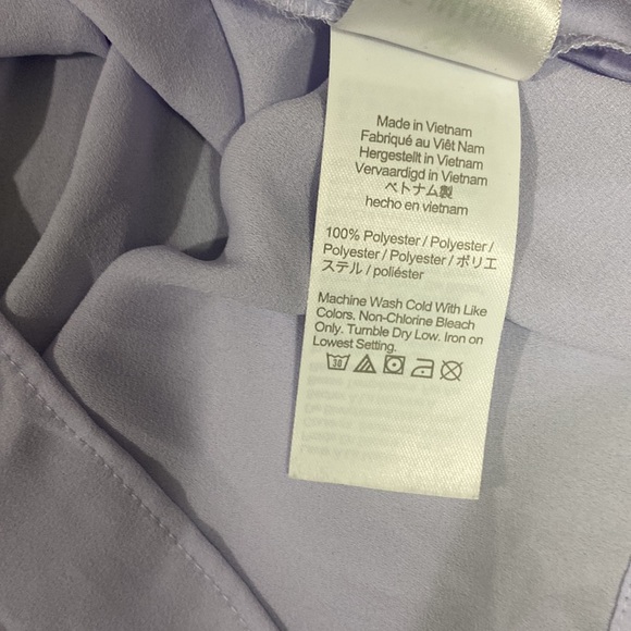 NWOT! J. Crew Ruffle tie-neck top - Picture 6 of 7